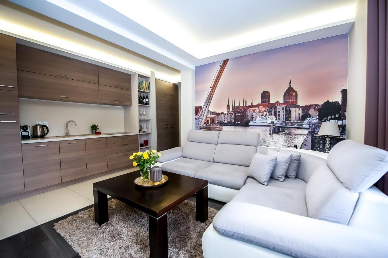 グダニスクBaltic Hausアパートメント エクステリア 写真