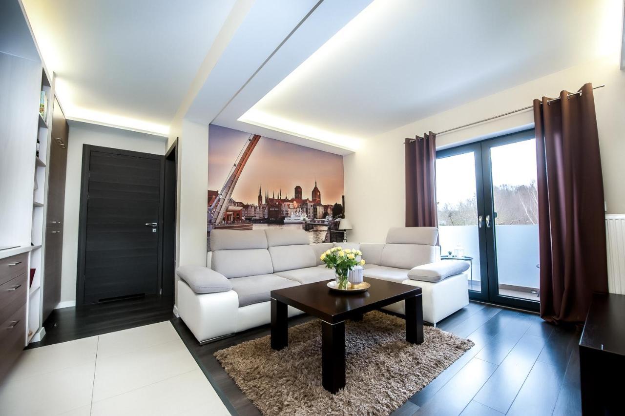 グダニスクBaltic Hausアパートメント エクステリア 写真